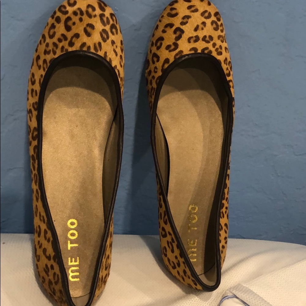 Me Too Leopard Flats